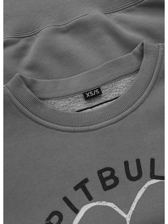 PITBULL PITBULL Bluza MANZANITA HEART Szary Regular Fit