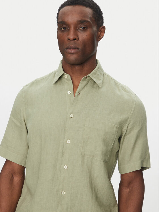 Marc O'Polo Marc O'Polo Πουκάμισο M23 7428 41002 Πράσινο Regular Fit