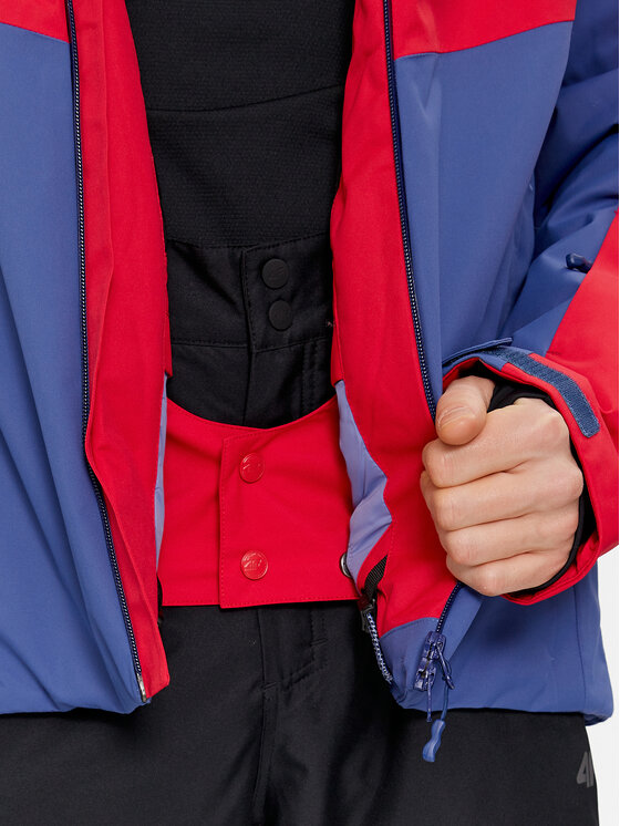 4F 4F Skijacke 4FAW23TTJAM284 Rot Regular Fit