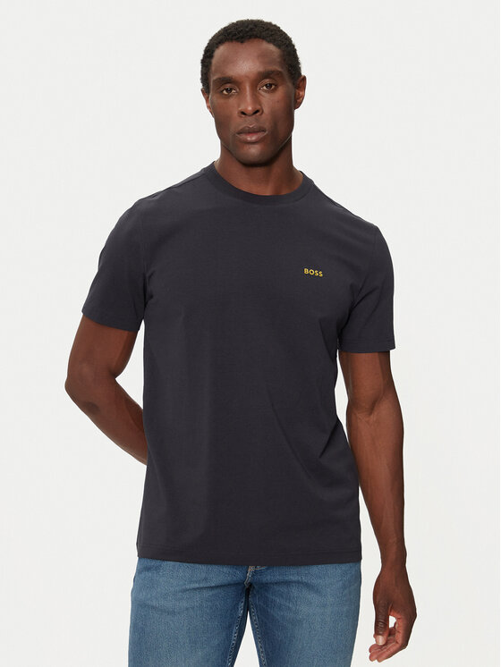 Boss T-shirt 50506373 Blu scuro Regular Fit, taglia : L
