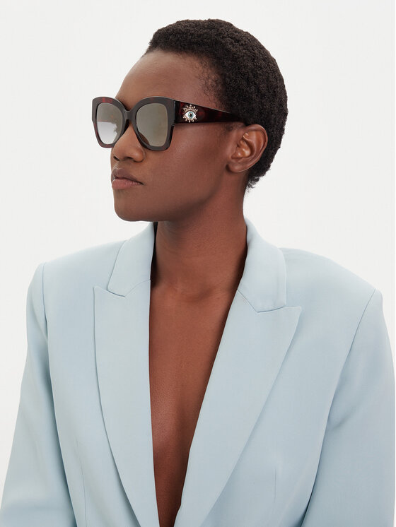 Kurt Geiger Kurt Geiger Okulary przeciwsłoneczne 2291839679 Brązowy