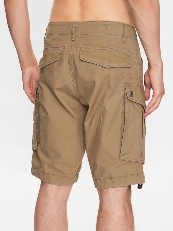 G-Star Raw G-Star Raw Kratke hlače D08566-D387-B212 Zelena Relaxed Fit