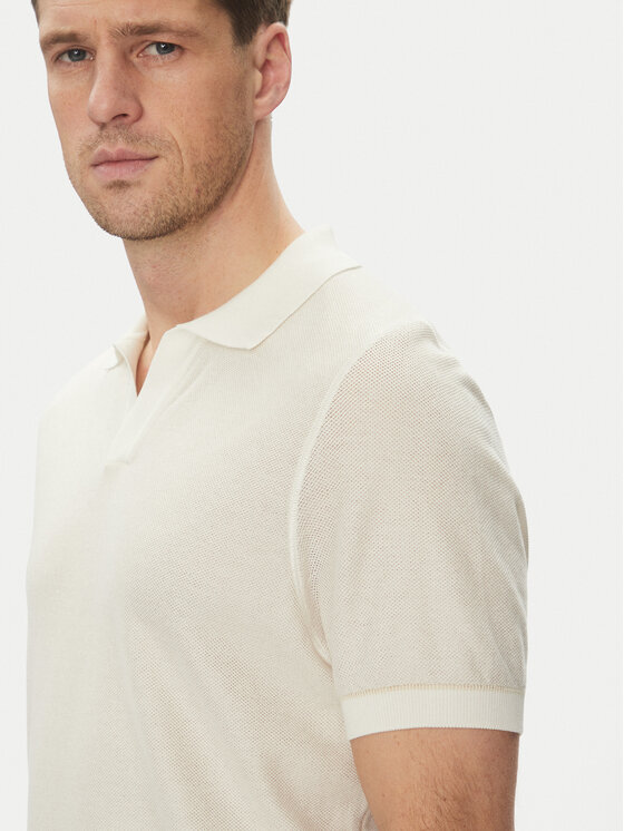 BOSS BOSS Polokošeľa H-Jianluca 50537654 Biela Regular Fit
