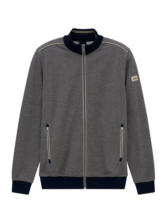 Bugatti Bugatti Strickjacke 8750-15142E Dunkelblau Regular Fit