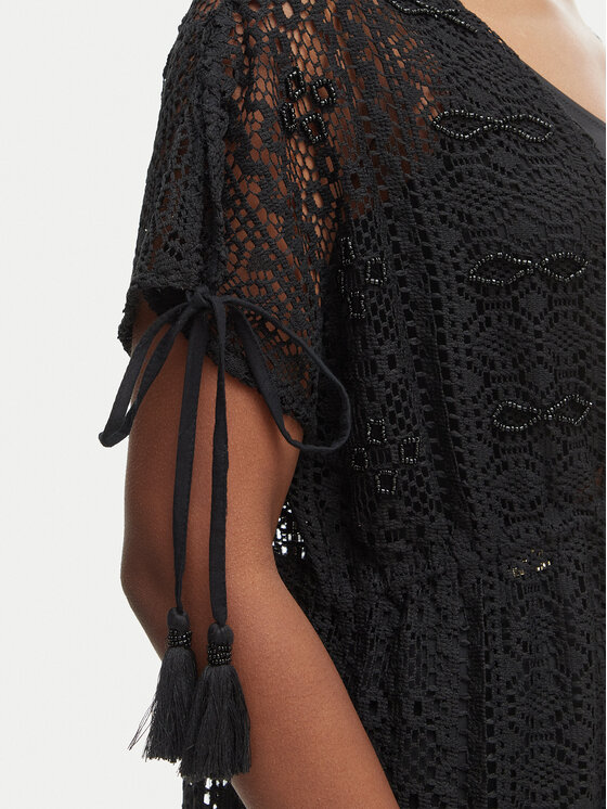 Iconique Iconique Strandkleid Temptation IC26-119 Schwarz Regular Fit