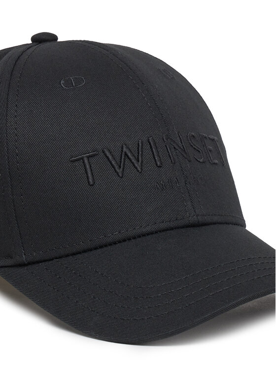 TWINSET TWINSET Kepurė su snapeliu 251TA4280 Juoda
