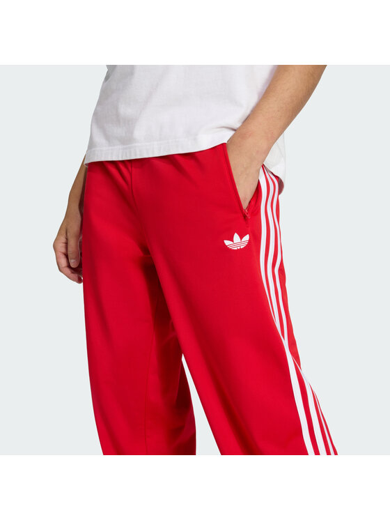 adidas adidas Sportinės kelnės Firebird KD8319 Raudona Loose Fit