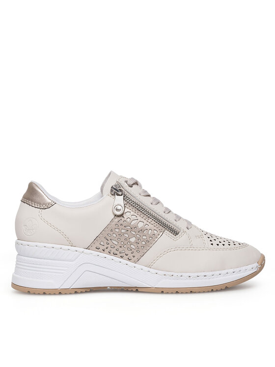 Sneakers Rieker N4344-60 Écru
