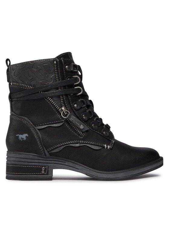 Bottines 2025 noires mustang