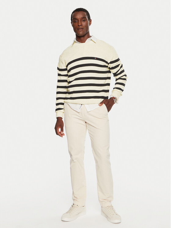 Tommy Hilfiger Tommy Hilfiger Kampsun MW0MW36525 Beež Regular Fit