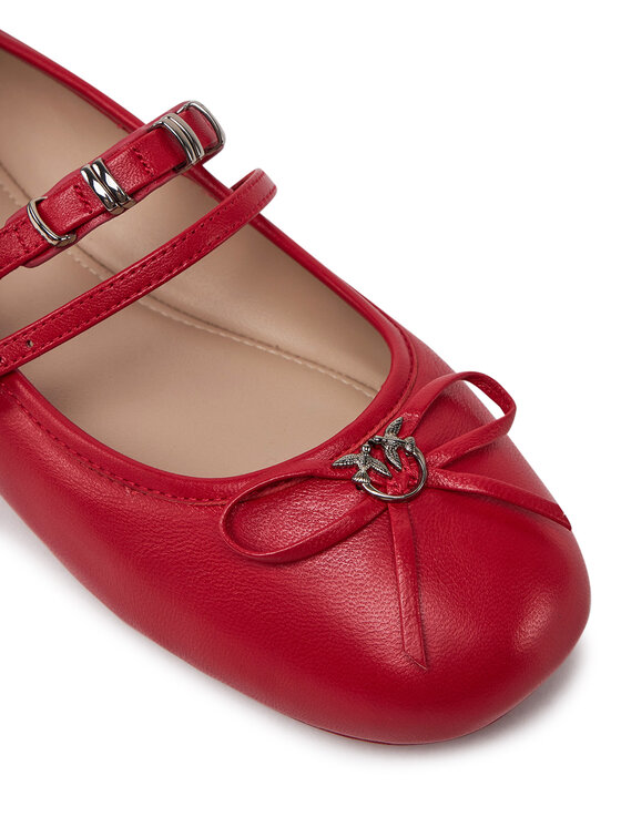 PINKO PINKO Baleríny Gioia 09 SD0297 P003 Červená
