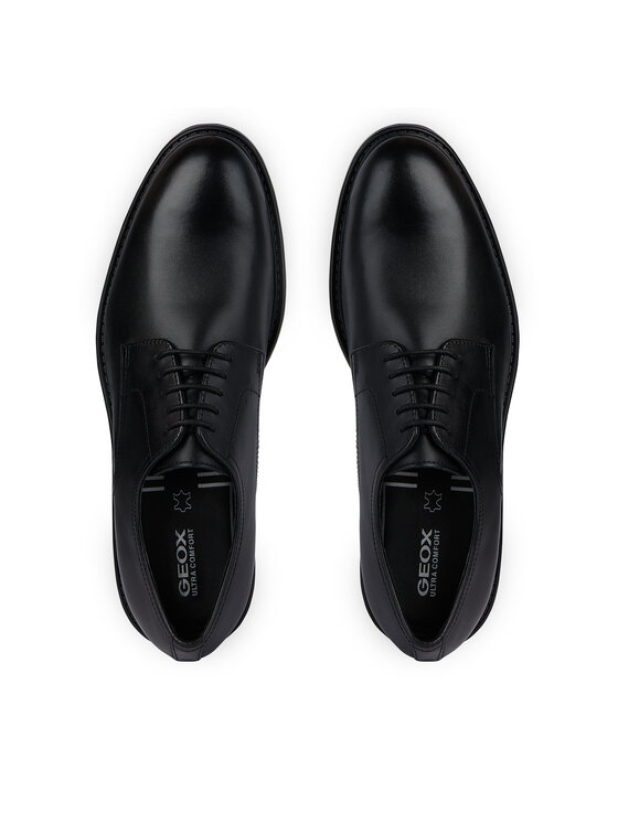 Geox Geox Halbschuhe Stringate U45CGB-00043 C9999 Schwarz