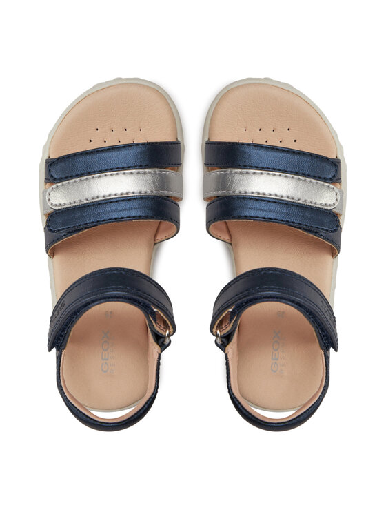 Geox Geox Sandale J Sandal Haiti Girl J458ZD 000NF C0673 M Tamnoplava