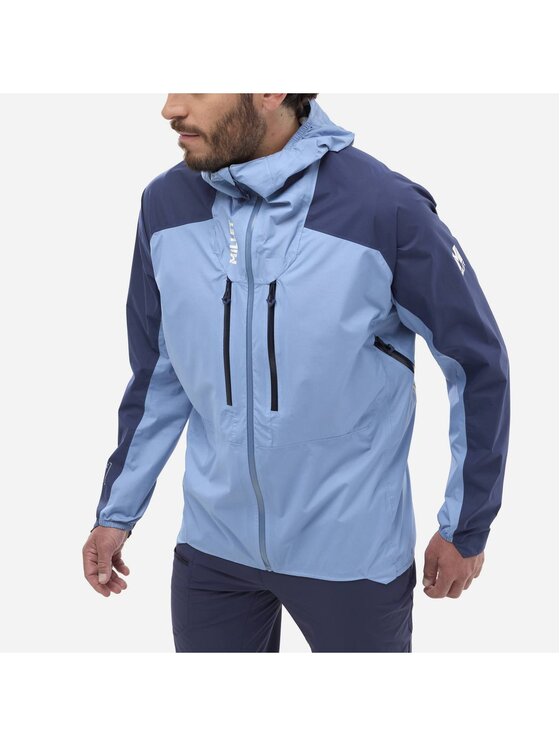 Millet Millet Kurtka przeciwdeszczowa Wanaka Light 2.5L Jkt M Niebieski Active Fit