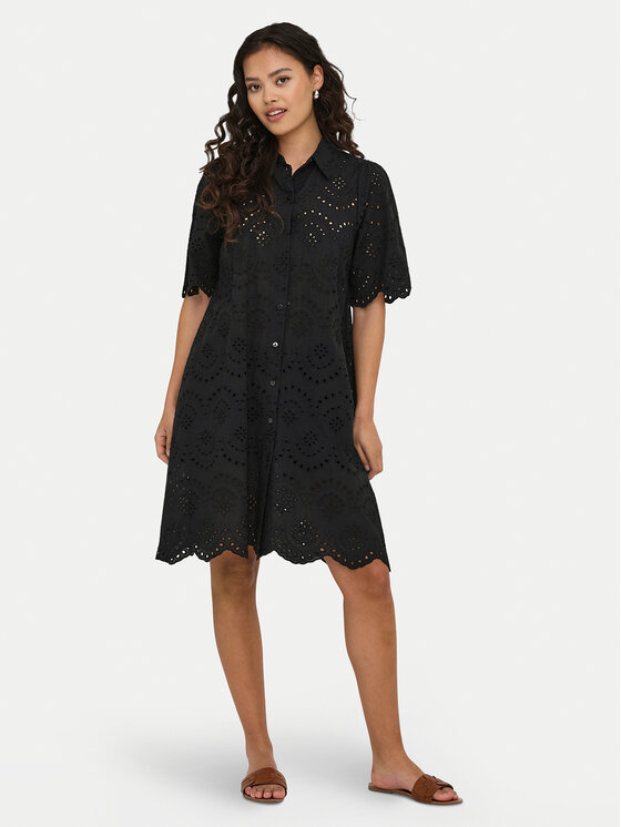 ONLY ONLY Vestito estivo Valais 15357653 Nero Regular Fit
