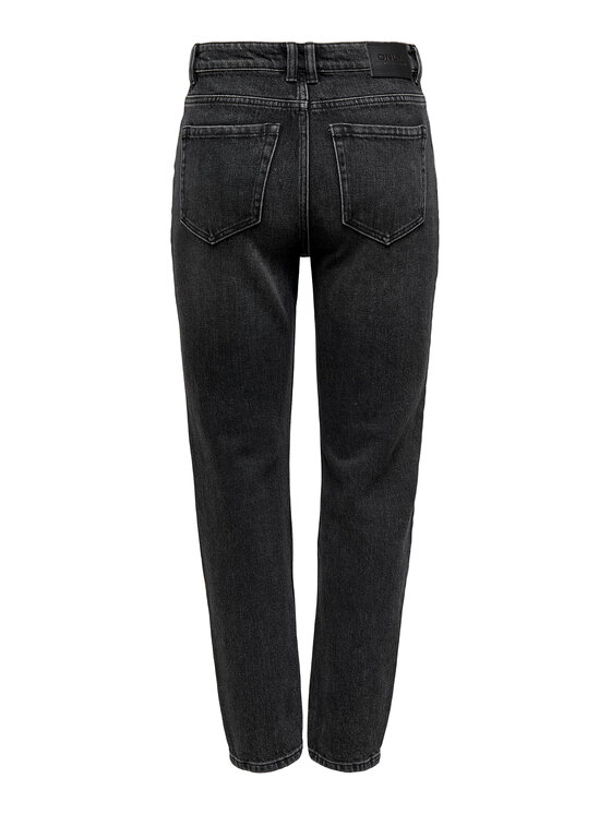 ONLY ONLY Blugi Emily 15235780 Negru Straight Fit