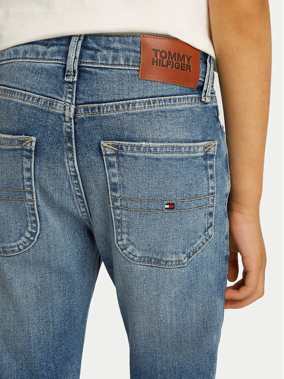 Tommy Hilfiger Tommy Hilfiger Traperice Modern KB0KB09326 Plava Straight Fit