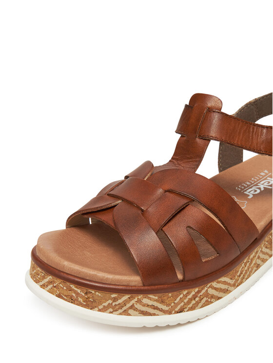 Rieker Rieker Sandalen W0853-24 Braun