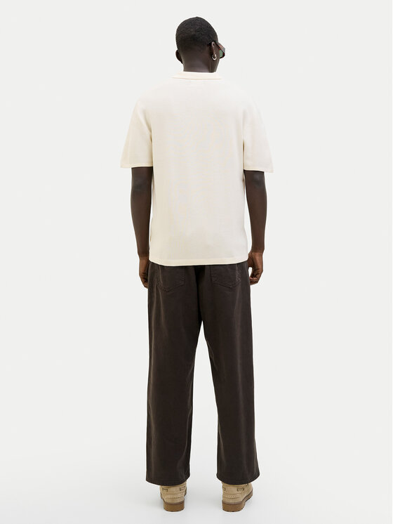 Jack & Jones Jack & Jones Tricou polo Norrebro 12297926 Écru Relaxed Fit