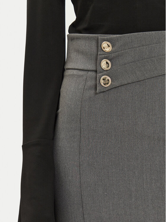 Rinascimento Rinascimento Midi krilo CFC0119972003 Siva Slim Fit