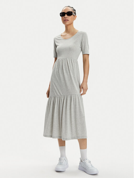 JDY JDY Φόρεμα καθημερινό Dalila 15195291 Γκρι Loose Fit