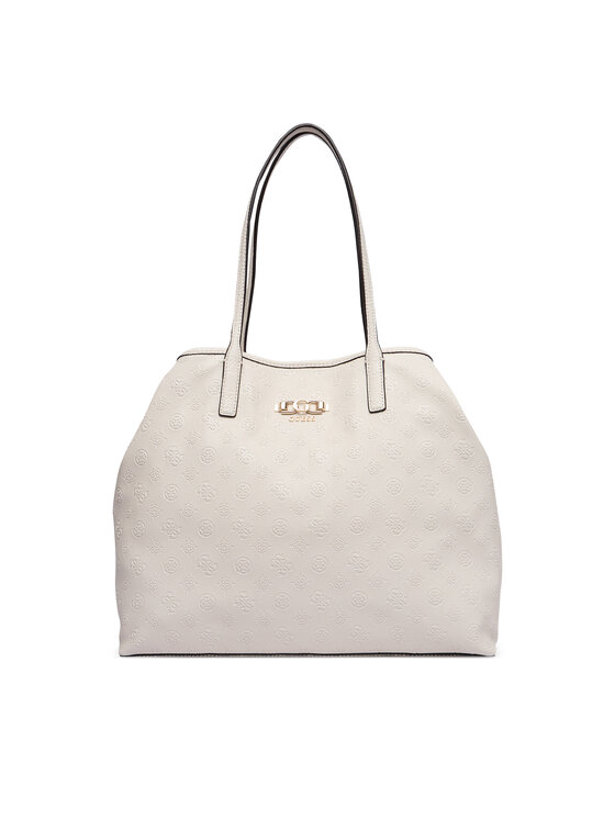 Guess Guess Дамска чанта Victtoria HWPD95 14290 Кремав