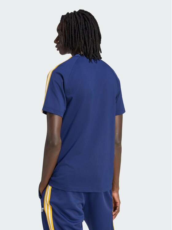 adidas adidas Koszulka techniczna Real Madrid Originals Błękitny Slim Fit