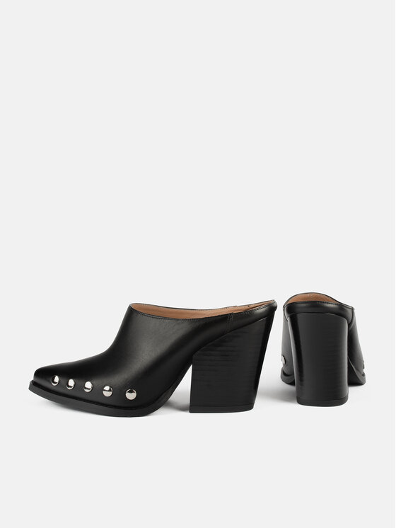 L37 L37 Klapki SILVER STARS Czarny