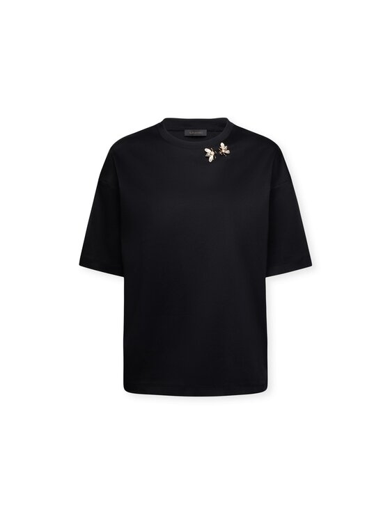 Elena Mirò Elena Mirò T-shirt G250Z000467N033 Nero Regular Fit