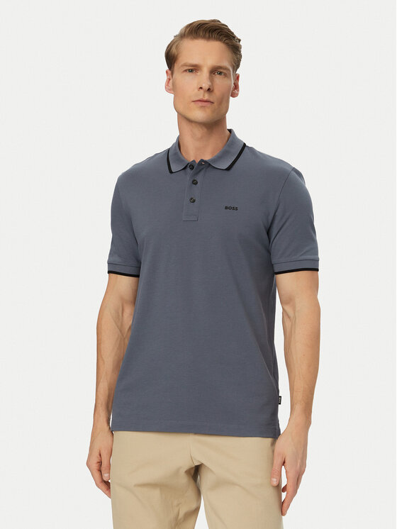BOSS BOSS Pólóing Parlay 190 50494697 Kék Regular Fit