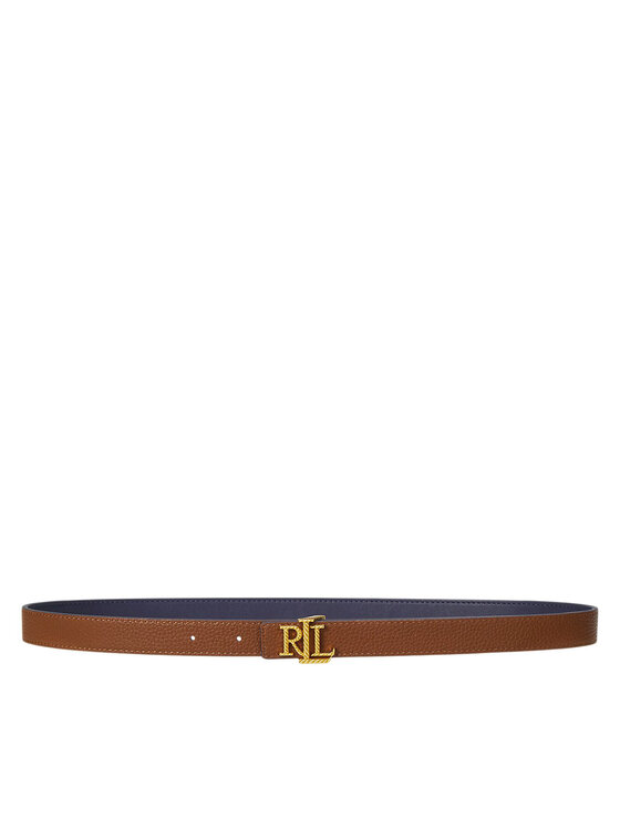LAUREN RALPH LAUREN LAUREN RALPH LAUREN Damengürtel Logo Reversible Embossed Skinny Belt 412959135002 Dunkelblau