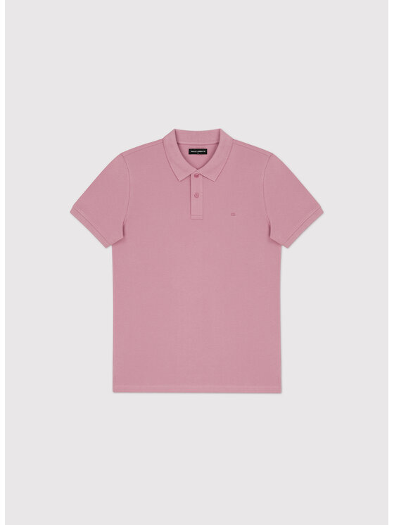 Pako Lorente Pako Lorente Polo P26SN-TX-004 Różowy Classic Fit