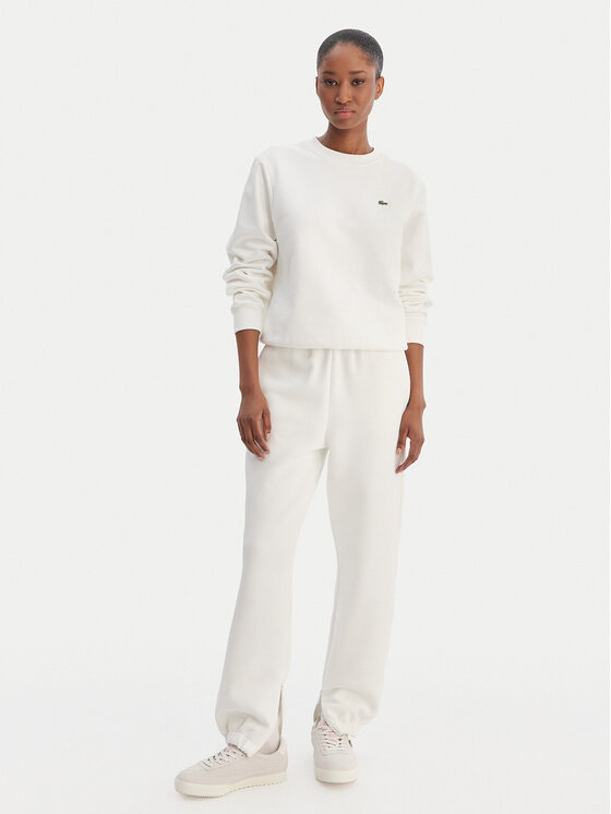 Lacoste Lacoste Світшот SF5270 Écru Regular Fit