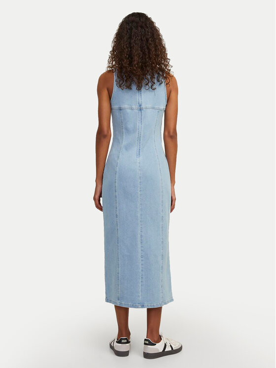 JJXX JJXX Džinsinė suknelė Tinga 12268941 Mėlyna Slim Fit