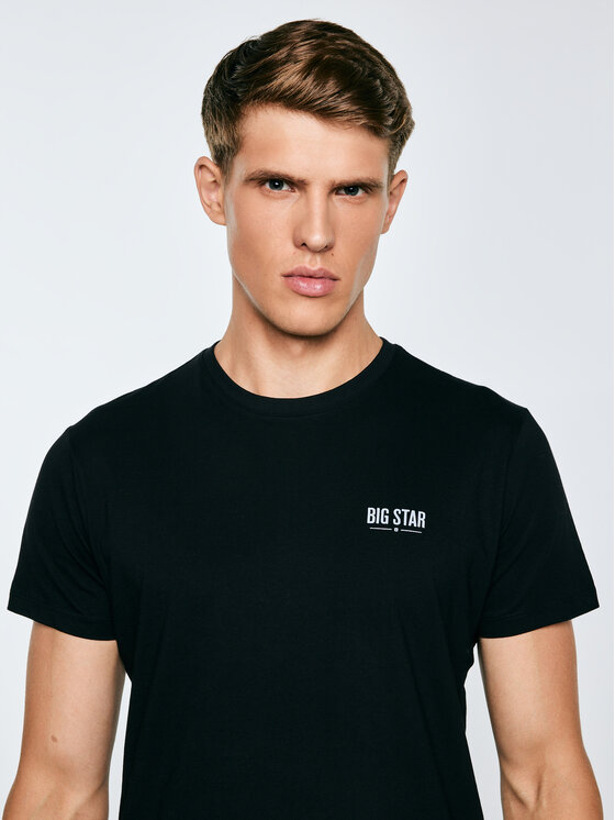BIG STAR BIG STAR T-Shirt TATISAR Czarny Basic Fit