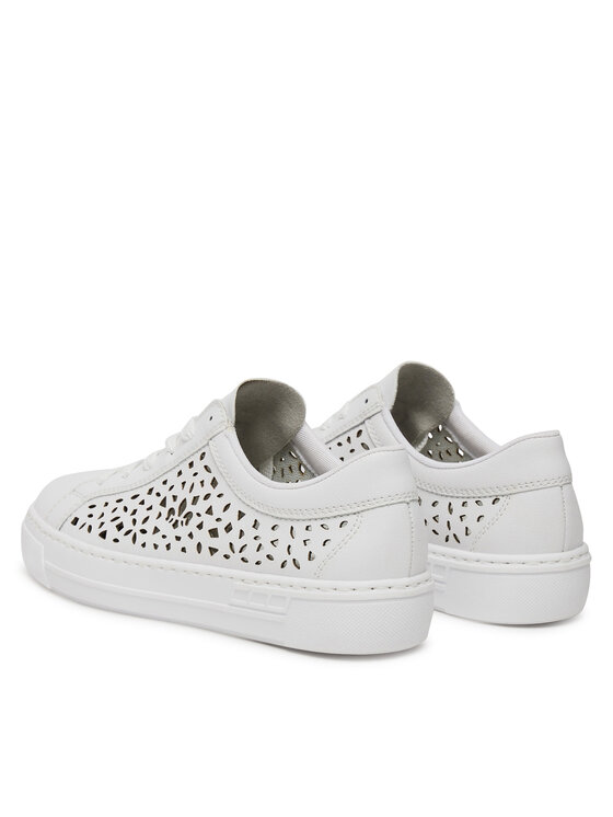 Rieker Rieker Sneakersy L8831-80 Bílá