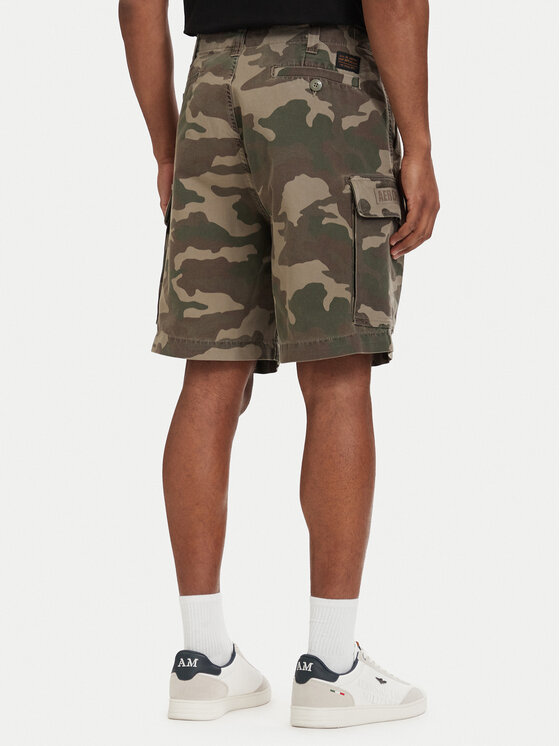 Aeronautica Militare Aeronautica Militare Шорти от плат 261BE0281UCT04296 Зелен Regular Fit