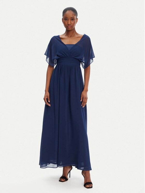 Marella Marella Rochie de seară Amal 2515221342 Bleumarin Regular Fit