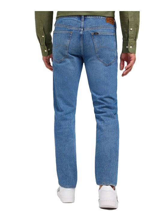 Lee Lee Jeansy 112349214 Niebieski Regular Fit
