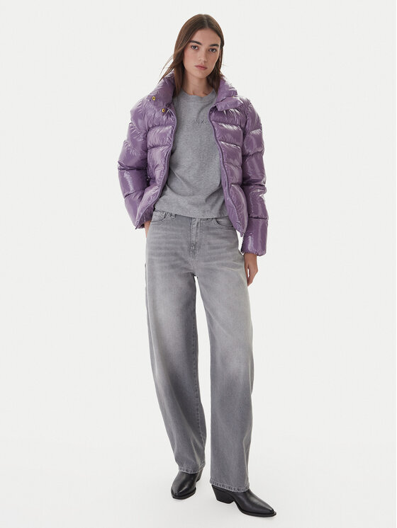PINKO PINKO Geacă de iarnă 101598 A2P7 Violet Regular Fit