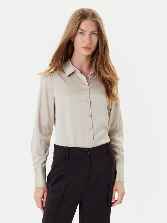 Vero Moda Vero Moda Košile Merle 10334598 Béžová Regular Fit