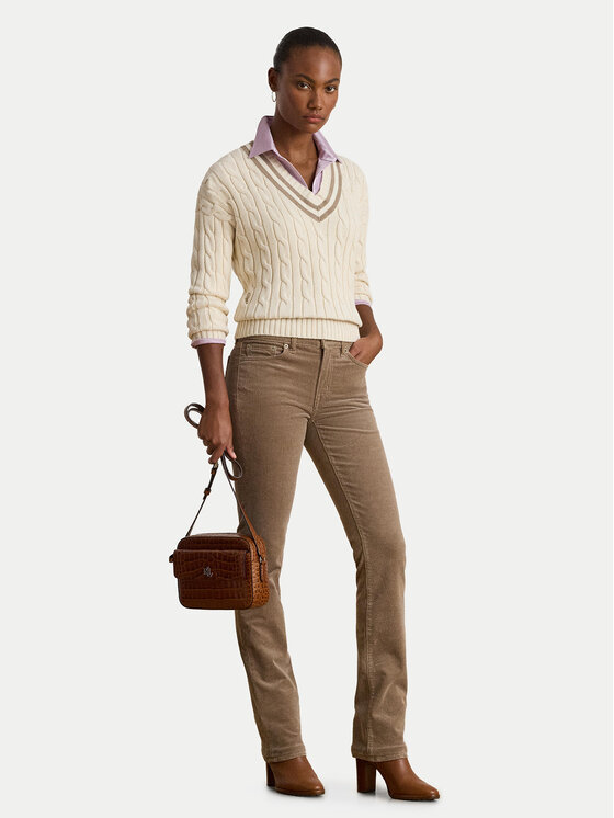 LAUREN RALPH LAUREN LAUREN RALPH LAUREN Пуловер 200979662003 Екрю Relaxed Fit