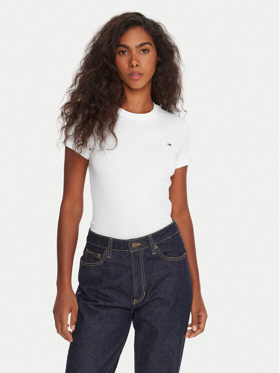 Tommy Jeans Tommy Jeans Комплект тениски DW0DW21366 Цветен Slim Fit