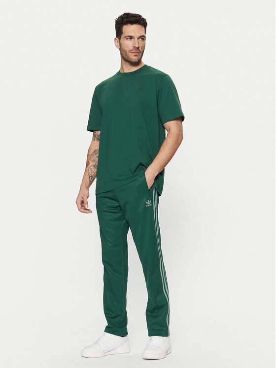 adidas adidas Sportinės kelnės adicolor Classics Beckenbauer JP2523 Žalia Slim Fit