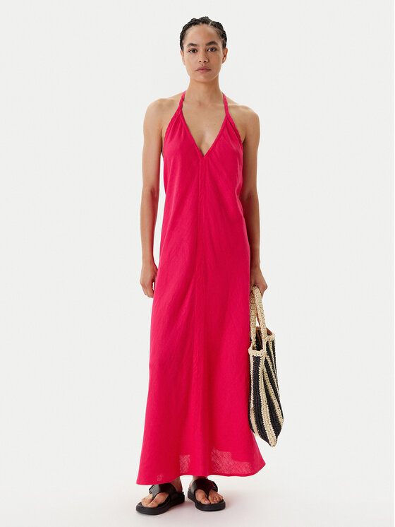 United Colors Of Benetton United Colors Of Benetton Літня сукня 4AGHDV0BF Рожевий Regular Fit