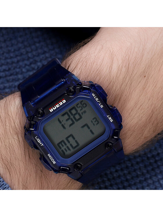 Guess Guess Hodinky GW0270G3 Modrá