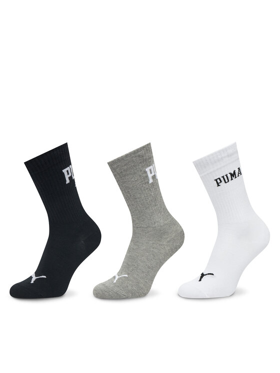 Zestaw 3 par wysokich skarpet unisex Puma