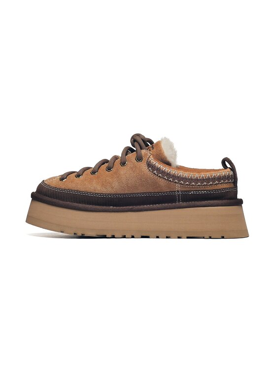 Ugg Ugg Kapcie Heritage Lace-Up Slipper 1180361-CHE Brązowy