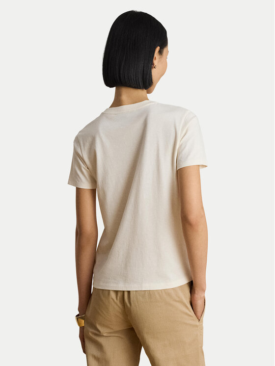 LAUREN RALPH LAUREN LAUREN RALPH LAUREN Tricou 200P13943002 Crem Regular Fit