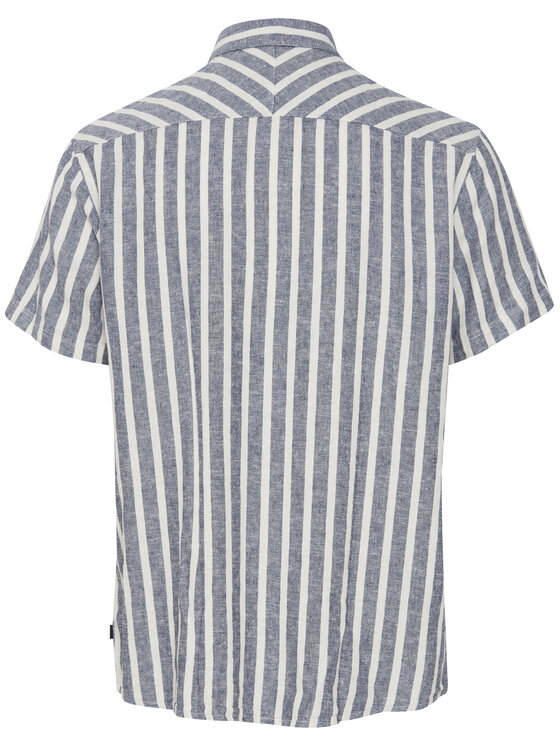 Solid Solid Koszula 21107688 Niebieski Regular Fit